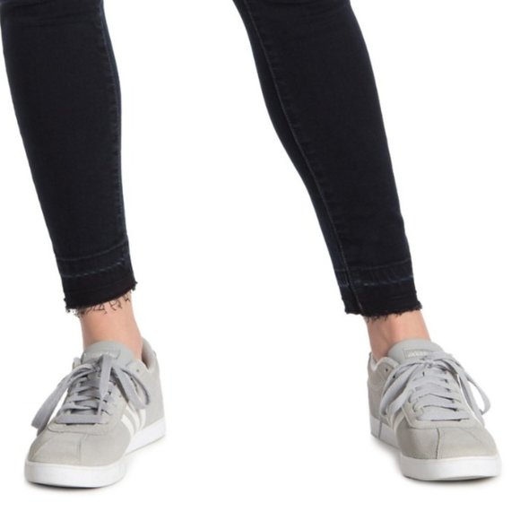 πHPπ Free People Ivy Seal Blue Mid-Rise Skinny Jeans 26 - Picture 4 of 16